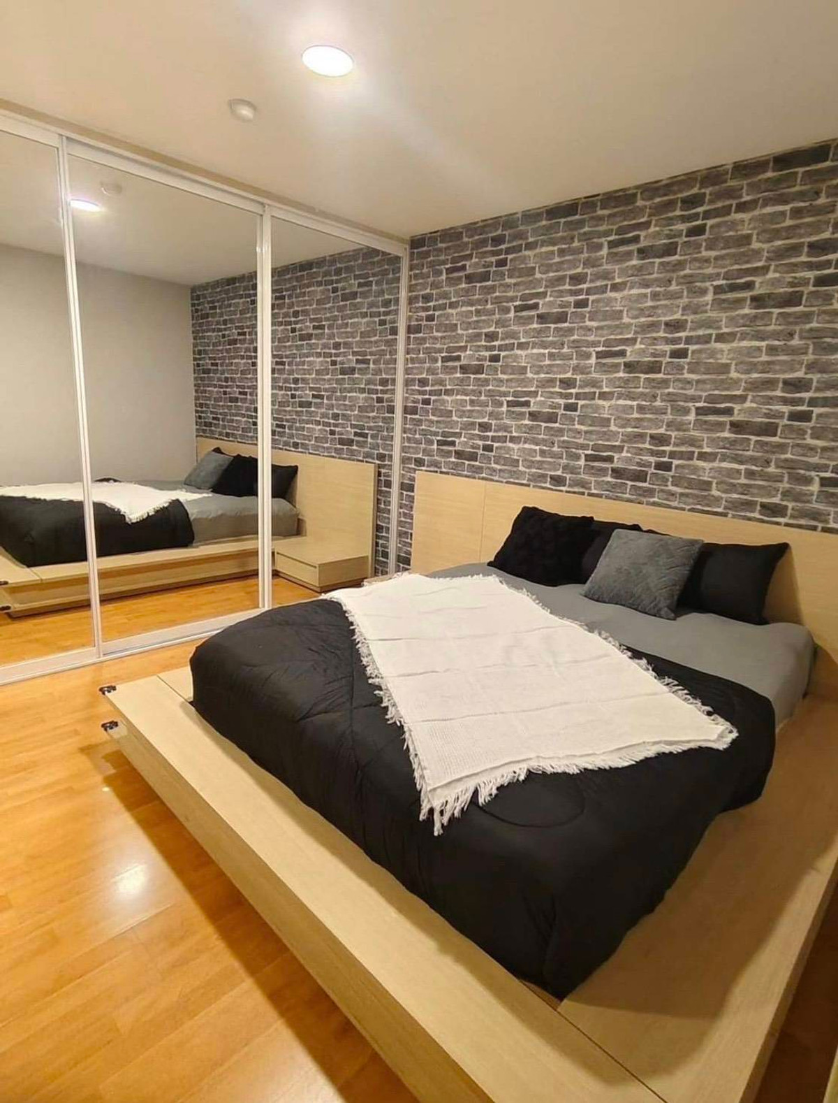 For RentCondoOnnut, Udomsuk : For rent, 2 bedrooms, 2 bathrooms, Lumpini Center, Sukhumvit 77.