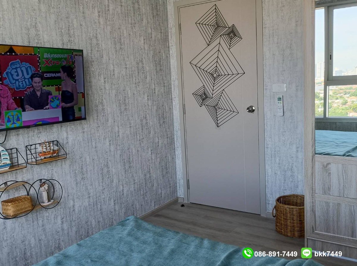 For RentCondoPinklao, Charansanitwong : ✅✅ Condo for rent Ideo Charan 70 Riverview, 1 bedroom, 1 bathroom, 31 sq m., Chao Phraya River view. Bang Phlat BTS Station