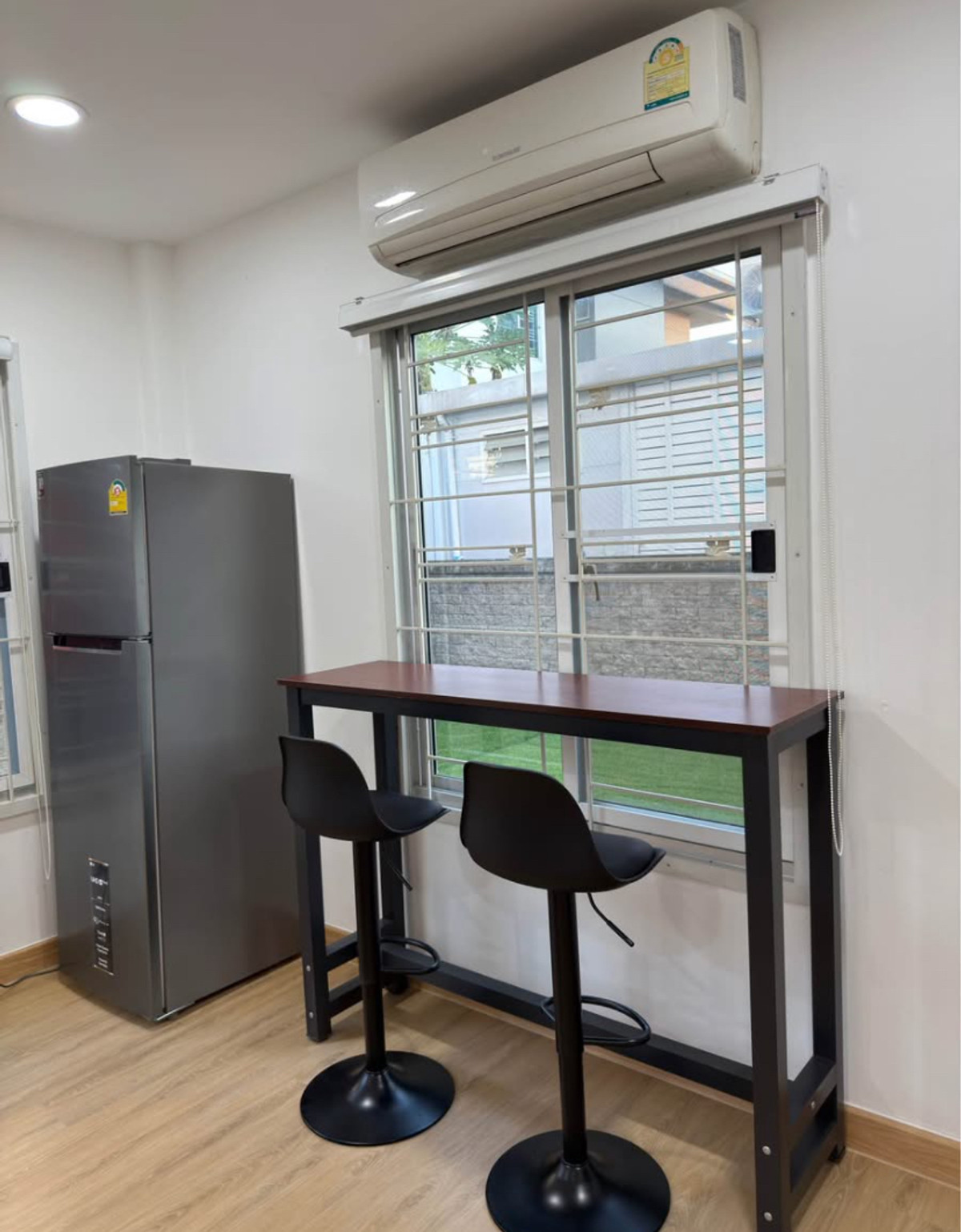 For RentHouseLadkrabang, Suwannaphum Airport : Single house for rent Atoll Maldives Village, Palm Bangna-Wongwaen, fully furnished, near mega bangna.