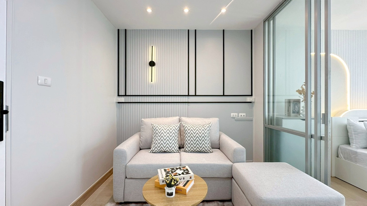 For SaleCondoOnnut, Udomsuk : ✨💖 Condo in On Nut zone, cute price, suitable for living by yourself or renting out 💸💸 Room ready to move in You can drag your bag in.