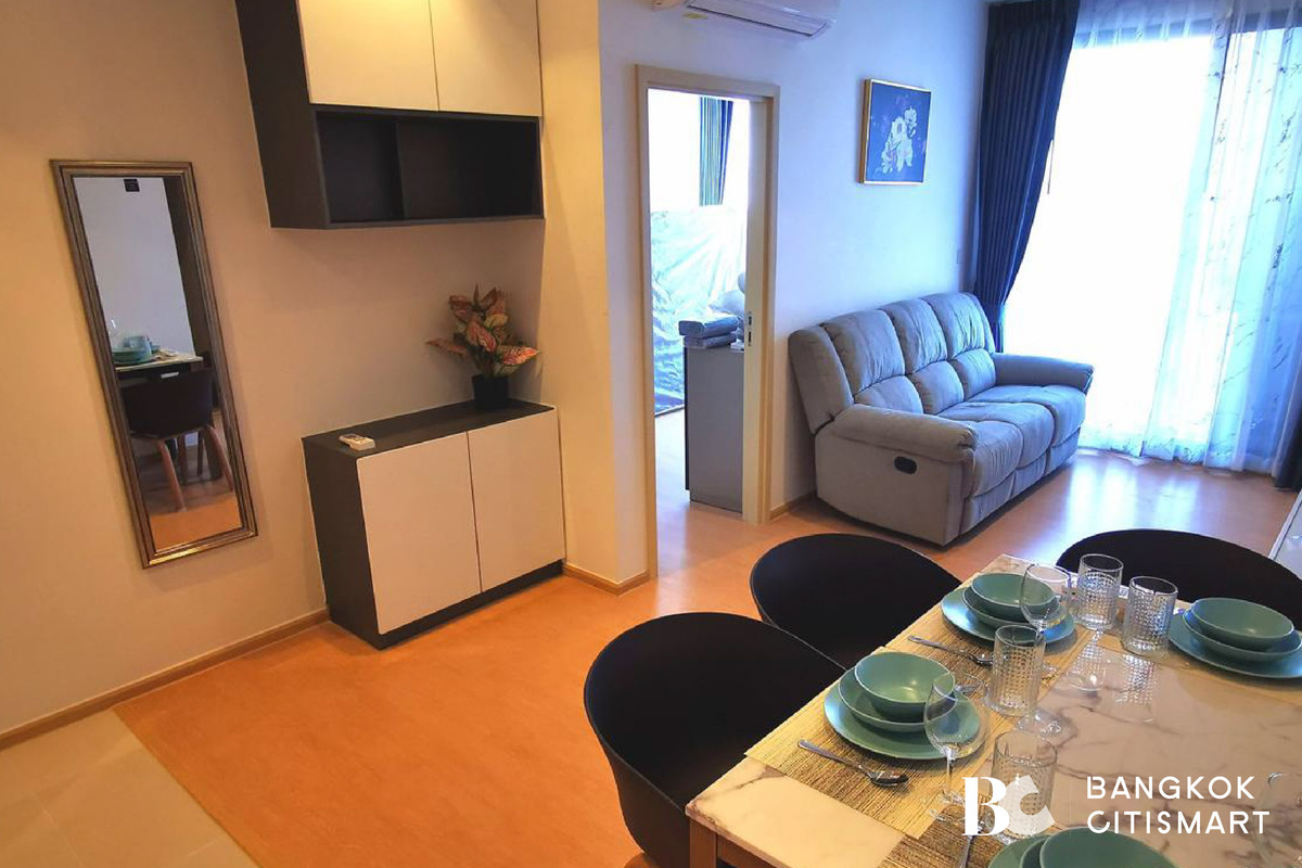 For RentCondoSukhumvit, Asoke, Thonglor : 🔥 Ready to move in, MARU Ekkamai 2 (2 bedrooms, 60 sq.m.), spacious room, airy, comfortable, livable: 0889834083 (Bing)