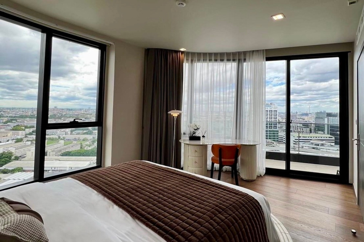 ให้เช่าคอนโดอารีย์ อนุสาวรีย์ : 🔥เช่าด่วน !! Ideo Q Victory, 2 ห้องนอน, 1 ห้องน้ำ, วิวอนุสาวรีย์, ชั้นสูง 31+, ระเบียงกว้าง, ทำเลดี !!🔥Code C20240900076 แต่งครบ, พร้อมเข้าอยู่ 📣📣