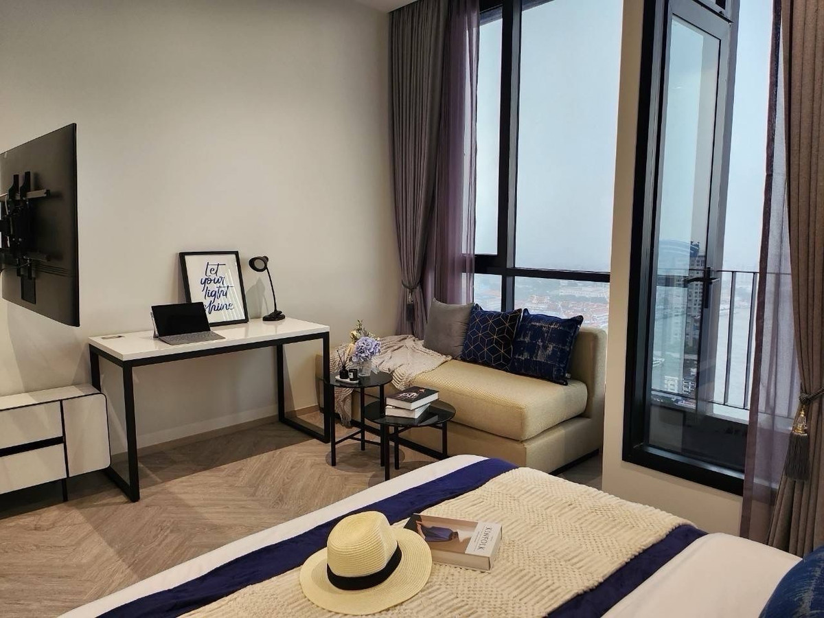 For RentCondoWongwianyai, Charoennakor : For rent Chapter Charoennakhon-Riverside ☎️ 0912322009