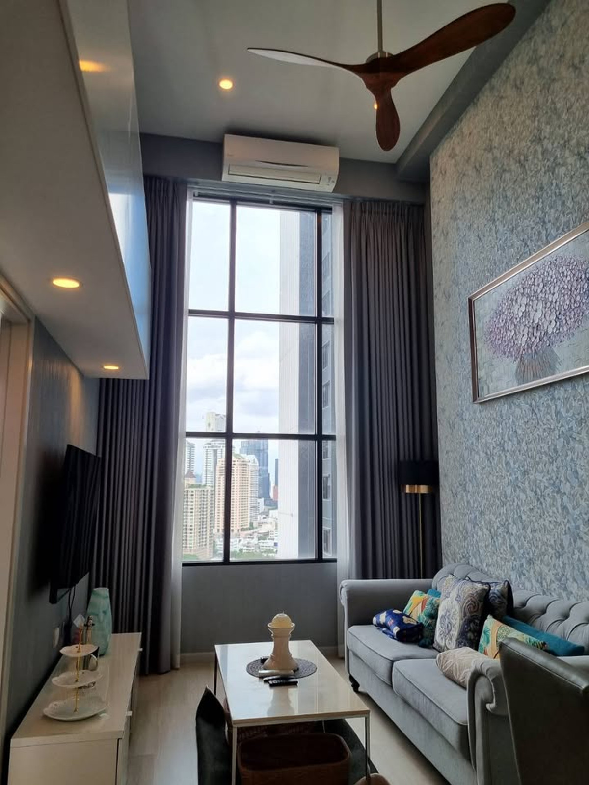 For RentCondoSathorn, Narathiwat : ✨🌁 Condo for rent Knightsbridge Prime Sathorn Duplex 1 bedroom - Sathorn 