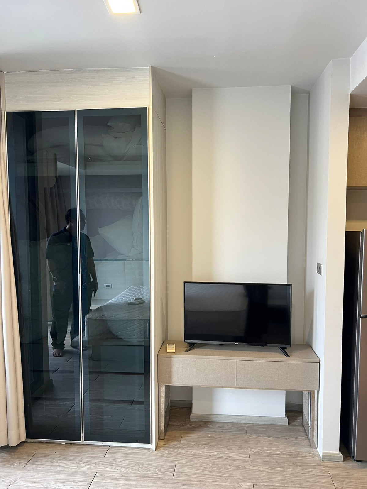 For RentCondoRatchathewi,Phayathai : 💎 Rare Unit: Corner room Savvi Phahol-Ari | BTS Ari ✨Only15,000/Month Quiet condo Good location, convenient travel on many routes.