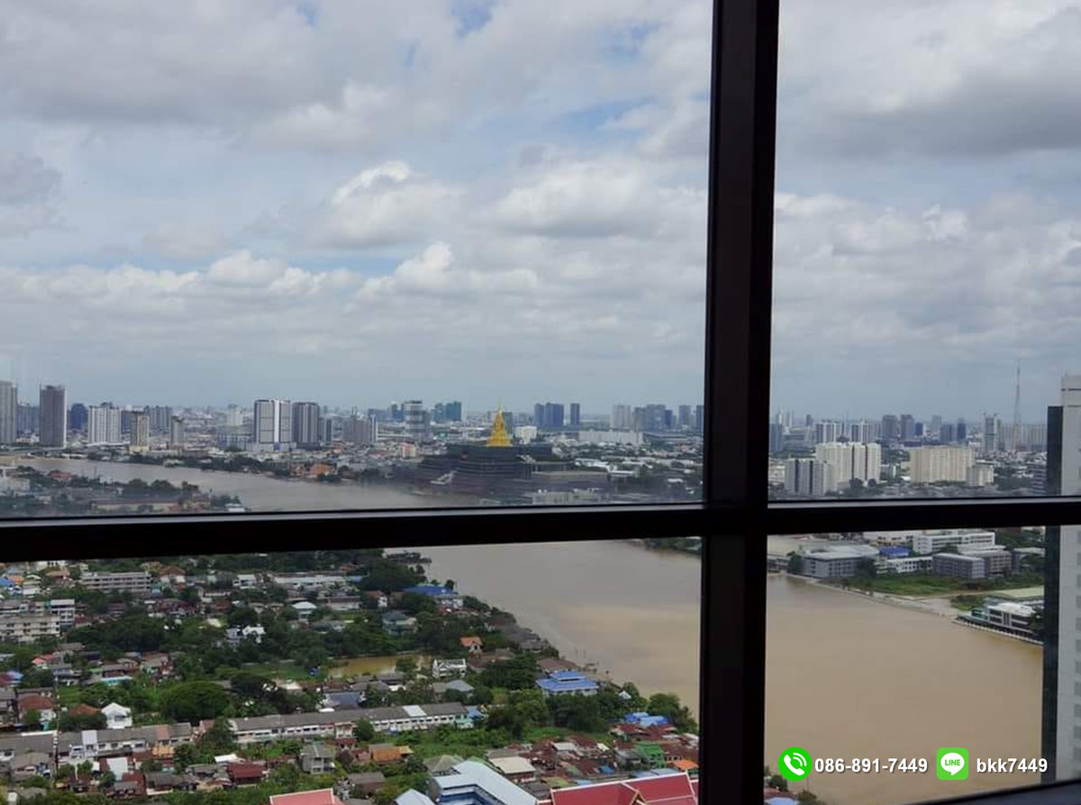 For RentCondoPinklao, Charansanitwong : ✅✅ Condo for rent Ideo Charan 70 Riverview, 1 bedroom, 1 bathroom, 31 sq m., Chao Phraya River view. Bang Phlat BTS Station