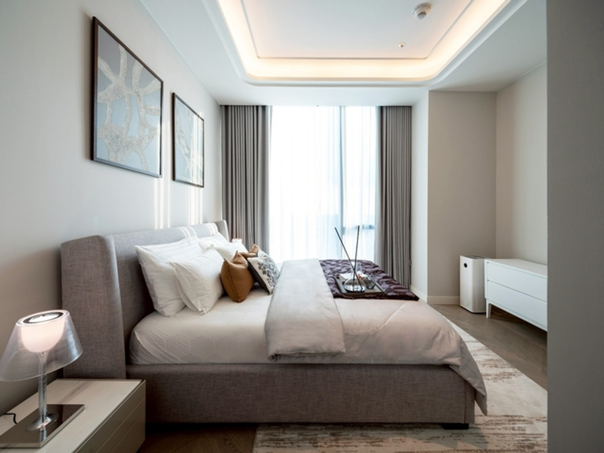 For RentCondoWitthayu, Chidlom, Langsuan, Ploenchit : Ultra Luxury 3 Bedroom Residence at One89 Wireless in One Bangkok for Rent and Sale