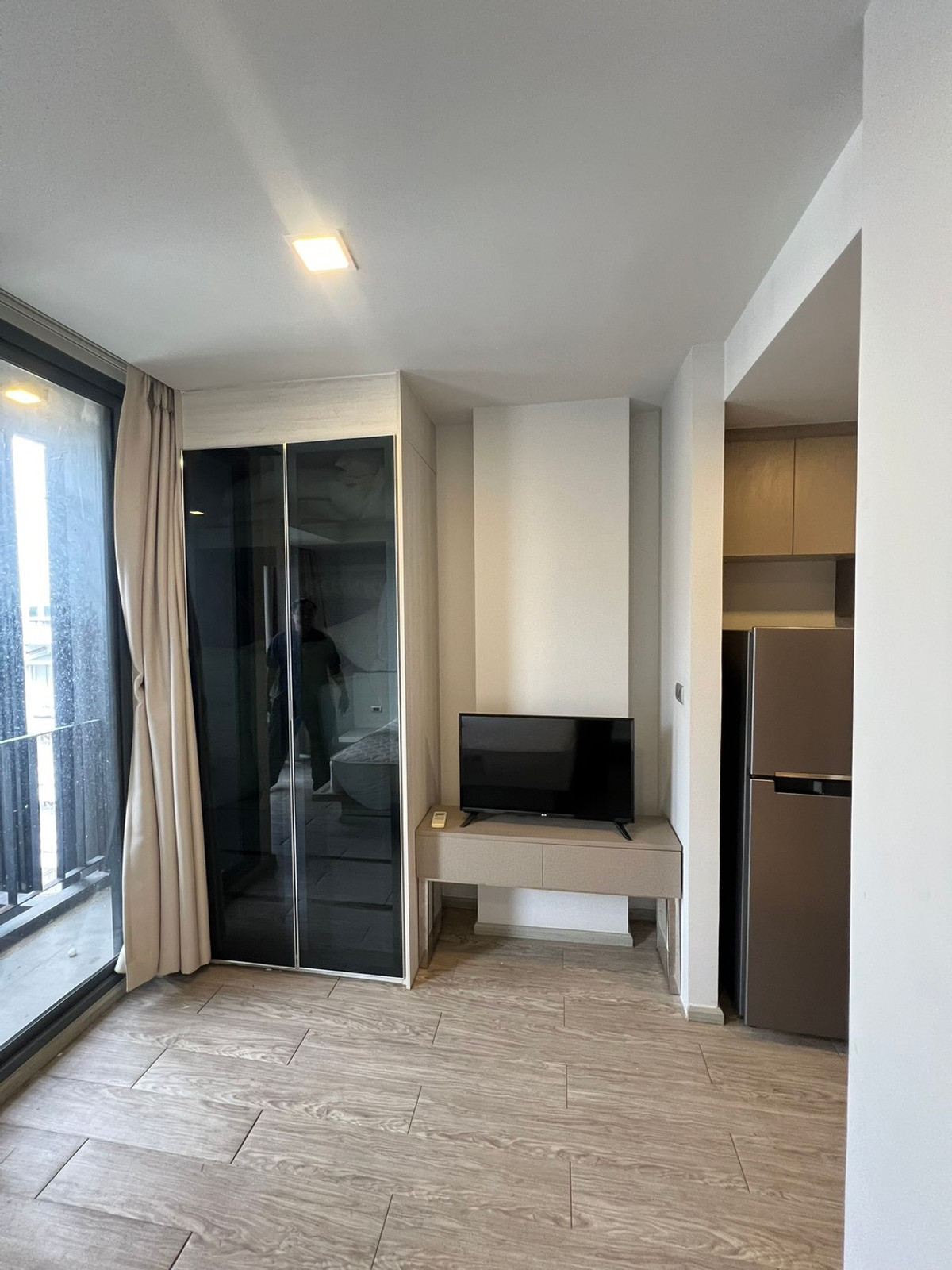 For RentCondoRatchathewi,Phayathai : 💎 Rare Unit: Corner room Savvi Phahol-Ari | BTS Ari ✨Only15,000/Month Quiet condo Good location, convenient travel on many routes.