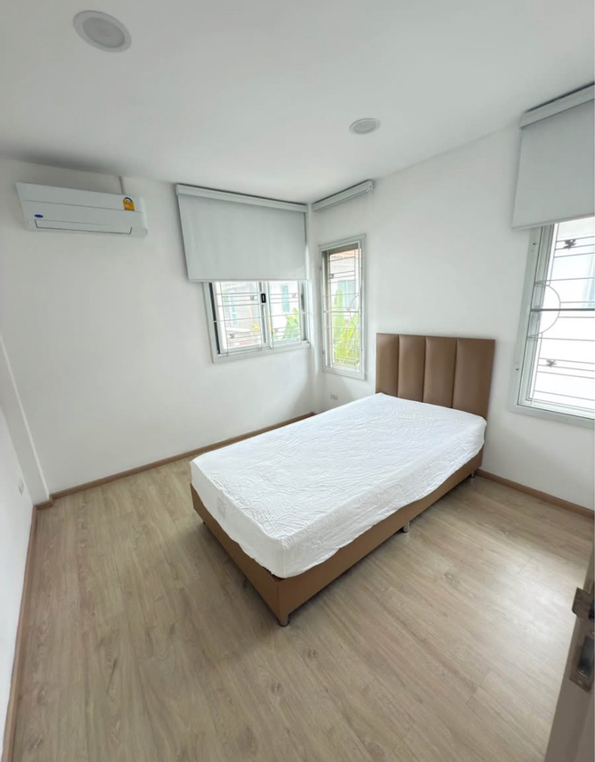 For RentHouseLadkrabang, Suwannaphum Airport : Single house for rent Atoll Maldives Village, Palm Bangna-Wongwaen, fully furnished, near mega bangna.