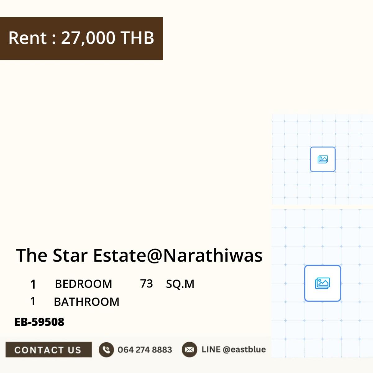 ให้เช่าคอนโดสาทร นราธิวาส : 30/03/2026, คอนโดหรู 1 ห้องนอน 73 ตร.ม. ใจกลางนราธิวาส 
ใกล้ BTS Chong Nonsi ราคาเช่าแค่ 27,000 บาท/เดือน! 0642748883