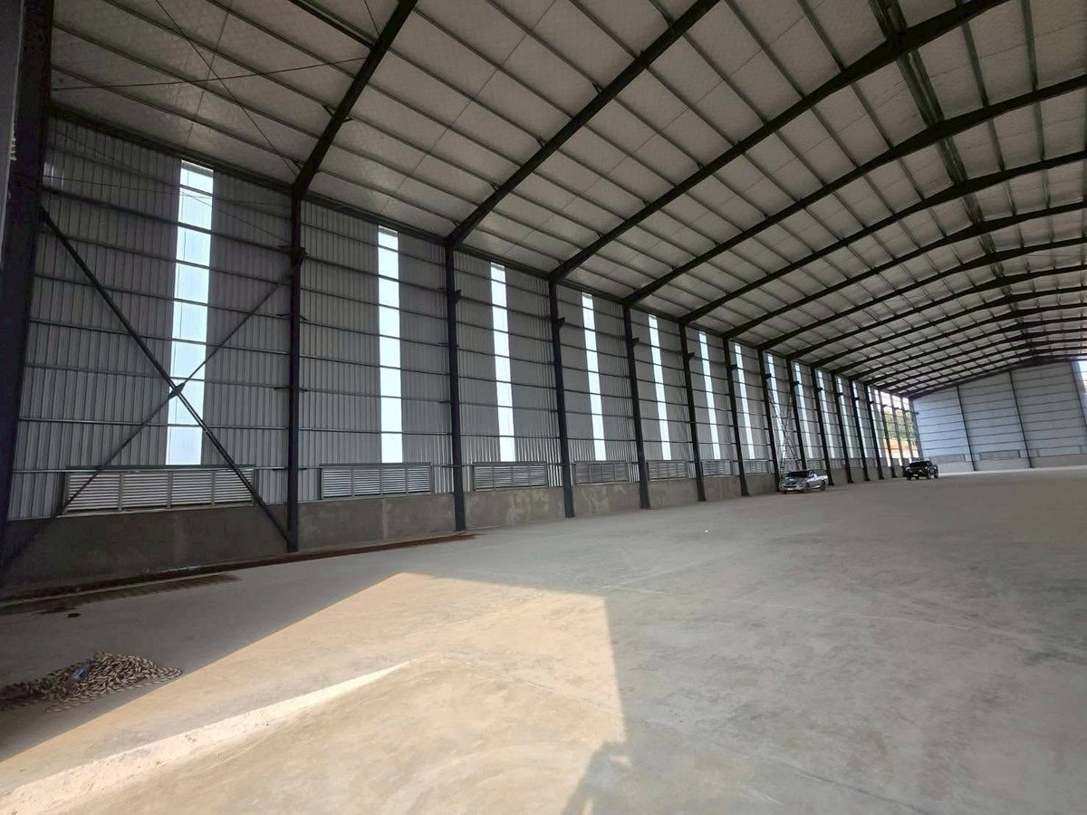 For RentWarehouseRayong : 🚩Warehouse/factory for rent, purple area 96*30 2880 sq m.