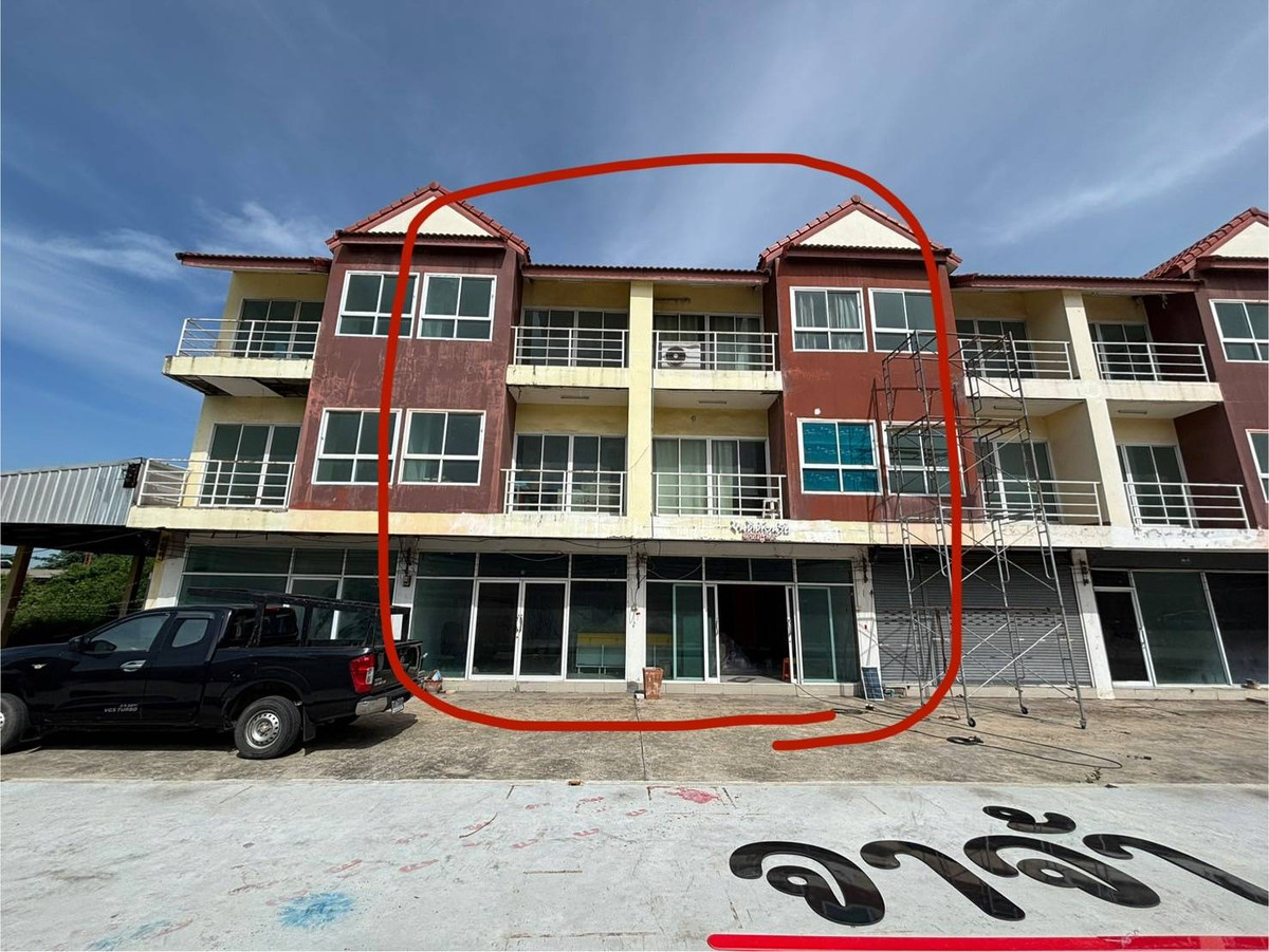 ขายอาคารพาณิชย์อยุธยา : ขายอาคารพาณิชย์ 3 ชั้น ราคา 2.49 ล้าน ทำเลดี  ต.ปากกราน อ.อยุธยา จ.อยุธยา