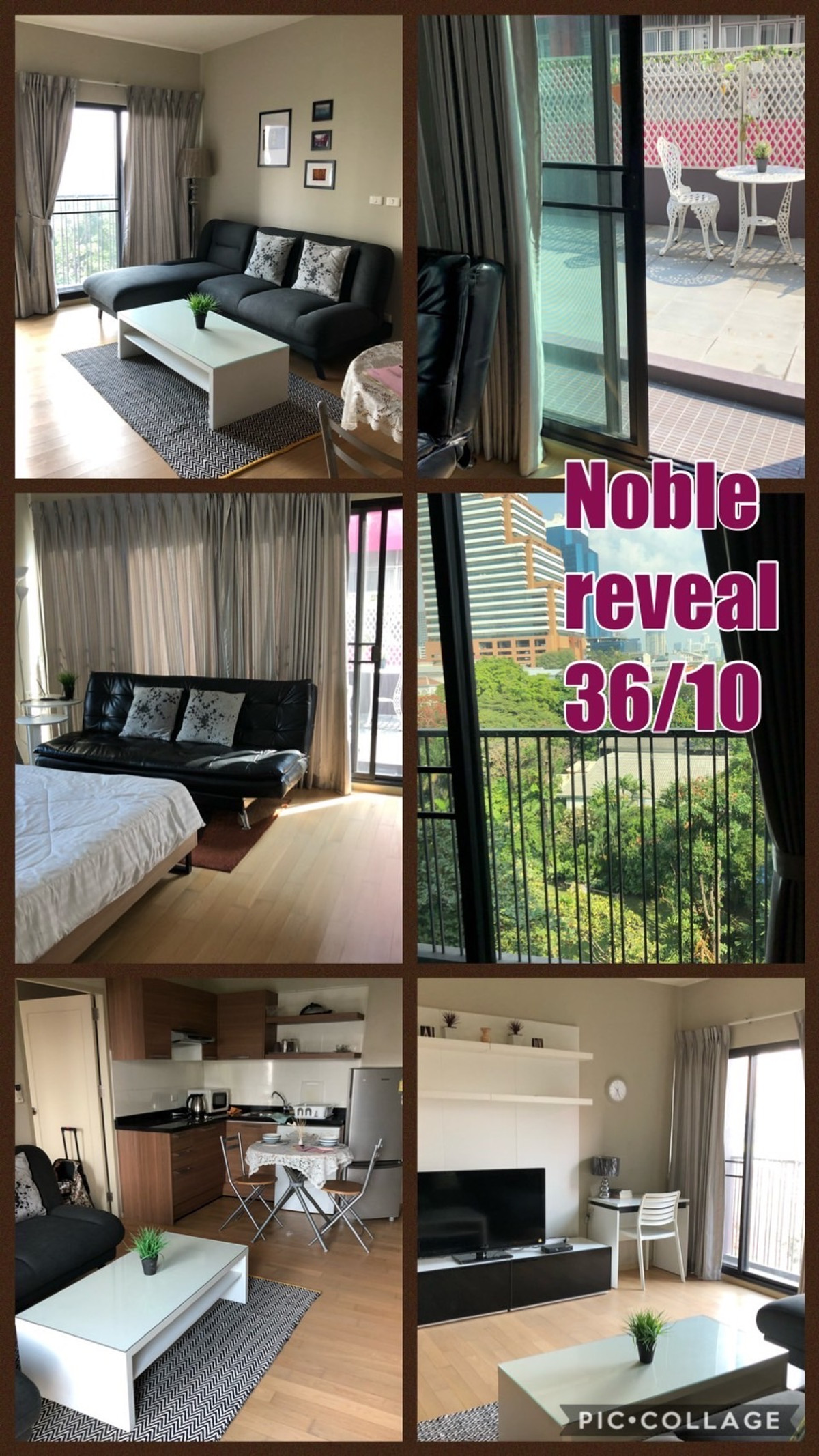 For RentCondoSukhumvit, Asoke, Thonglor : 🏠✨ Noble Reveal | 1 bedroom condo for rent (HBH-HL-116)