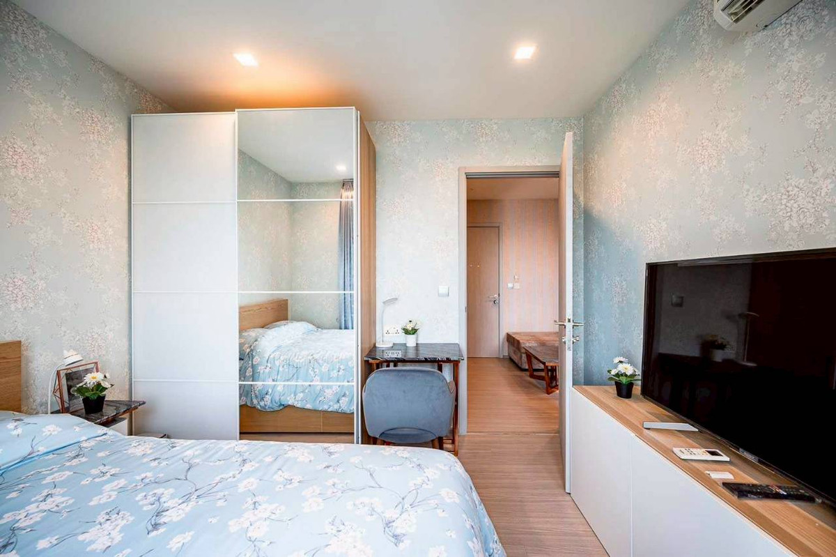 For SaleCondoOnnut, Udomsuk : sell ! 1 bedroom condo, AP Life, Sukhumvit 62, size 30 sq m, 14th floor (east, morning sun, not hot in the evening)