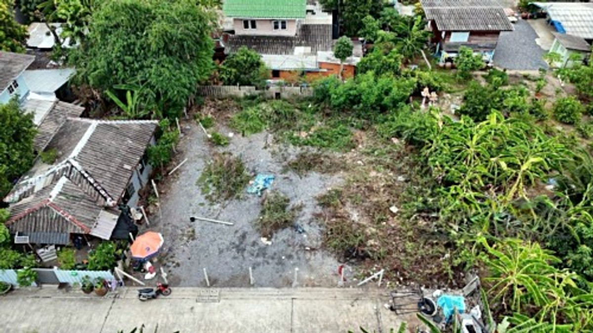 ขายที่ดินเกษตรศาสตร์ รัชโยธิน : ขายที่ดินถมแล้ว ถนนคู้บอน 25 ขนาด 97 ตารางวา ใกล้แฟชั่นไอซ์แลนด์ (N.2039)