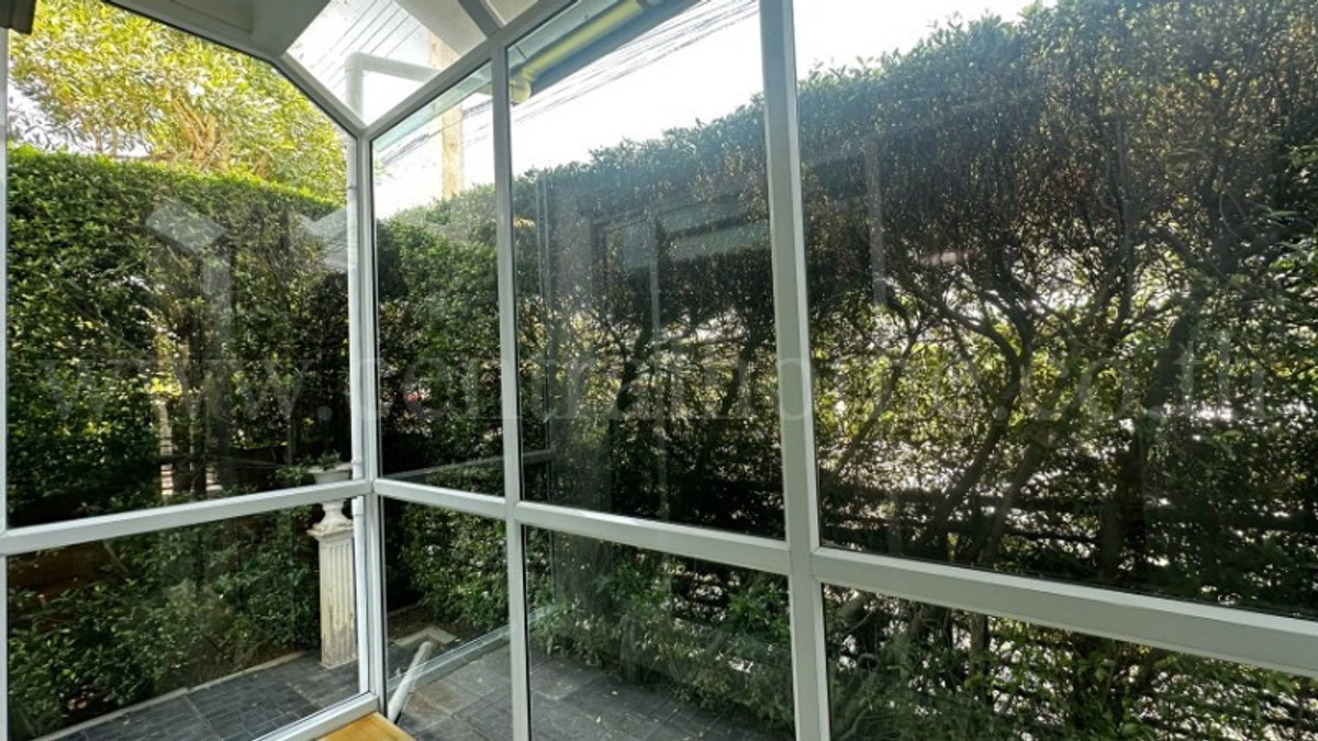 ขายบ้านปทุมธานี รังสิต ธรรมศาสตร์ : บ้านเดี่ยว ฮาบิเทีย บอนด์ ราชพฤกษ์ หลังมุม ต่อเติมครบ พร้อมอยู่