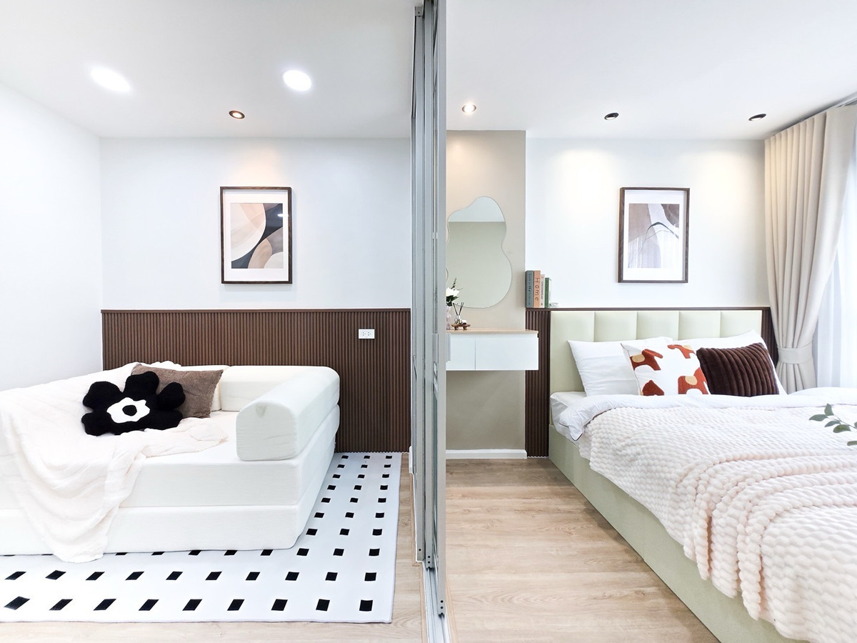 ขายคอนโดพัฒนาการ ศรีนครินทร์ : หนุ่มสาวออฟฟิศ เงินเดือน 15,xxx กู้ได้ | 🛏️ 1 ห้องนอน 1 ห้องน้ำ ขนาด 26 ตร.ม. 