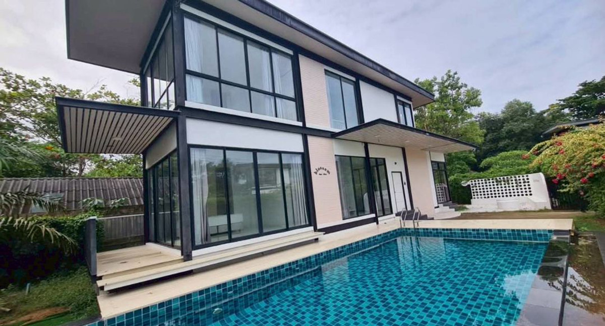 For SalePattaya, Bangsaen, Chonburi : Brand new Pool Villa @ Pattaya (3 Bedrooms 3 Bathrooms with Swimming Pool) Price 10.5 Mil THB --- Agent Top