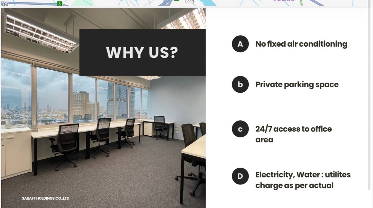 OfficeRama3 (Riverside),Satupadit : Office for rent in SV City building, next to BRT Wat Dan.