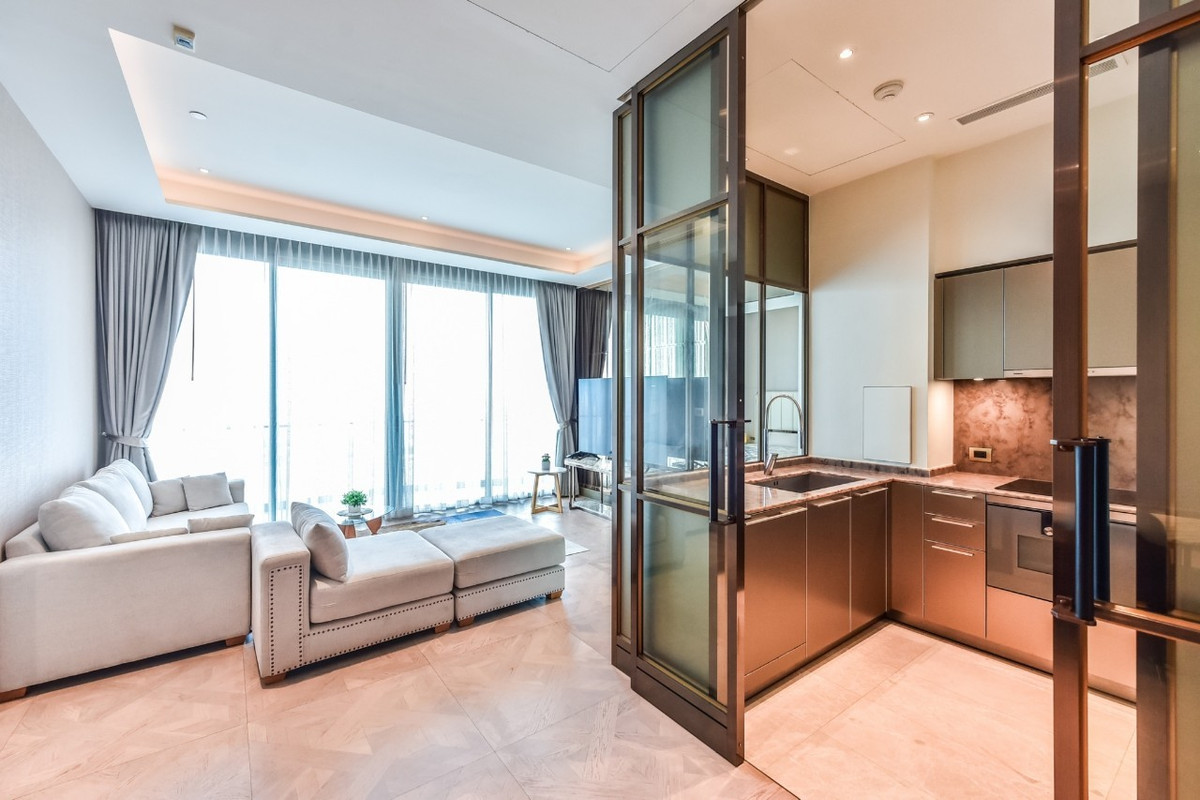 For RentCondoWongwianyai, Charoennakor : 🌅 40th Floor Riverfront Luxury | 2BR at Mandarin Oriental Residences Bangkok | ICONSIAM