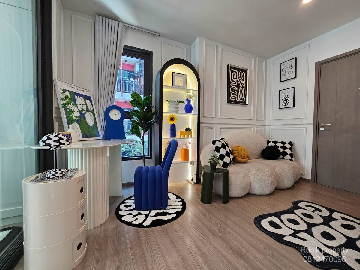 For RentCondoKasetsart, Ratchayothin : 🏙 **Condo for rent Aspire Ratchayothin (Corner room, pool view, Rare Unit)** Beautifully decorated, fully furnished, ready to move in immediately ✨ RB1831