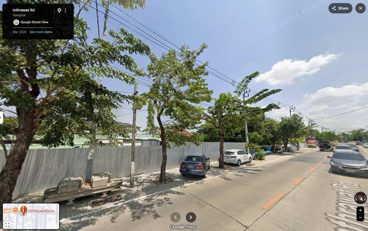 ให้เช่าที่ดินปิ่นเกล้า จรัญสนิทวงศ์ : ให้เช่า ที่ดินติดถนนอินทราวาส ขนาด 160ตรว.