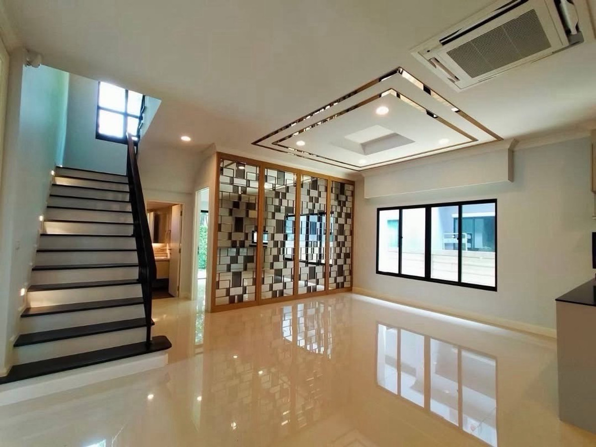 For SaleHouseChaengwatana, Muangthong : Luxury House for Sale  Setthasiri Chaengwattana Prachachuen 2 Largest Unit Brand New Near Si Saman Expressway Price 27.9 MB