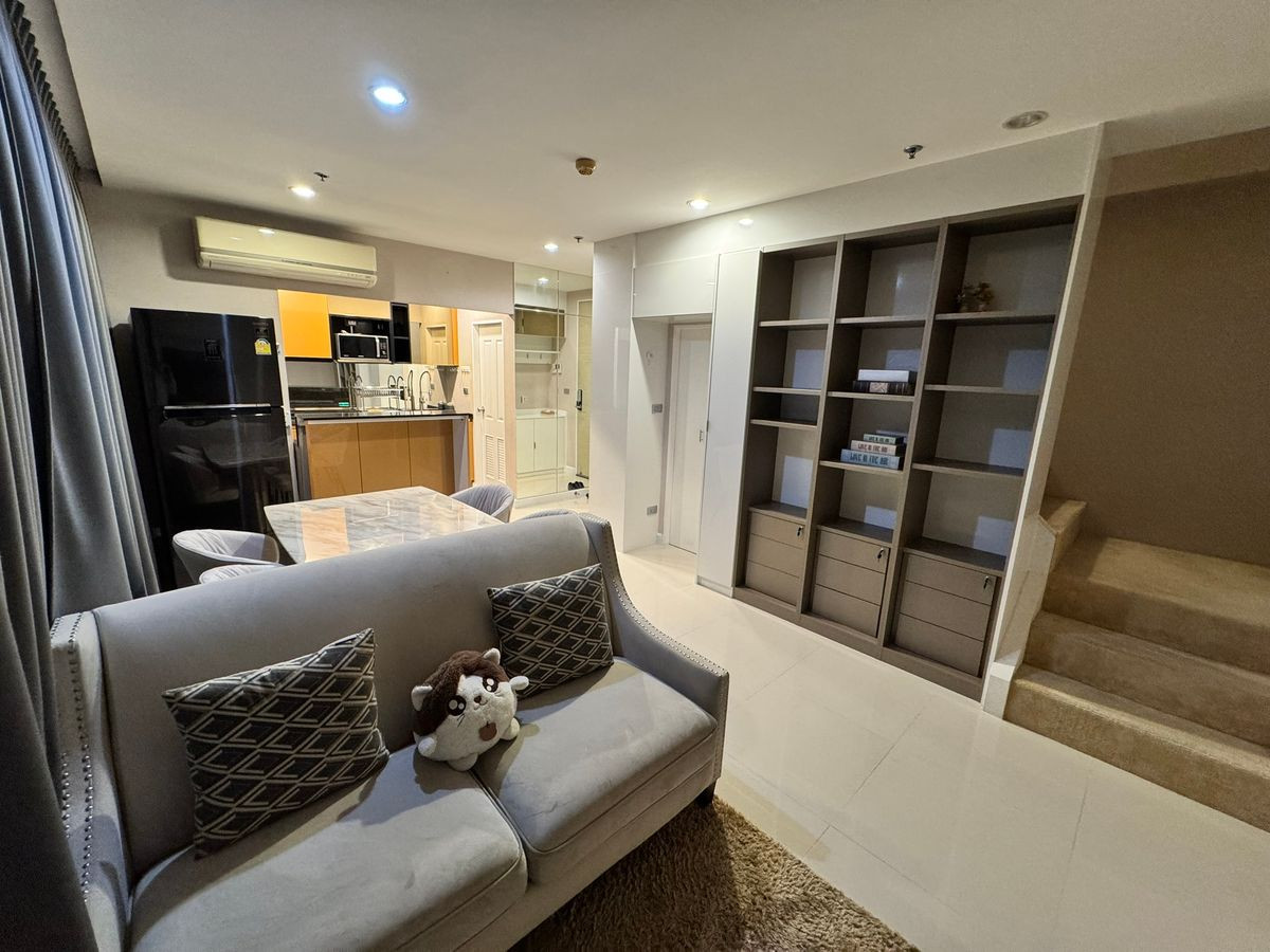 CondoOnnut, Udomsuk : Large room for rent, The Sky Sukhumvit, ready to move in. Call now --> 063-6165390