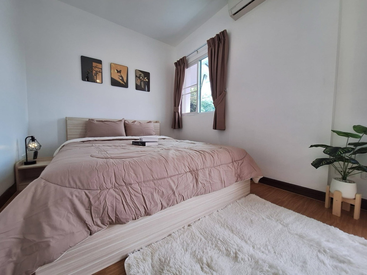 For RentTownhomeChiang Mai : House for rent, Pruksa Ville 95 project, Big C-Donchan, near UCIS, ACIS.