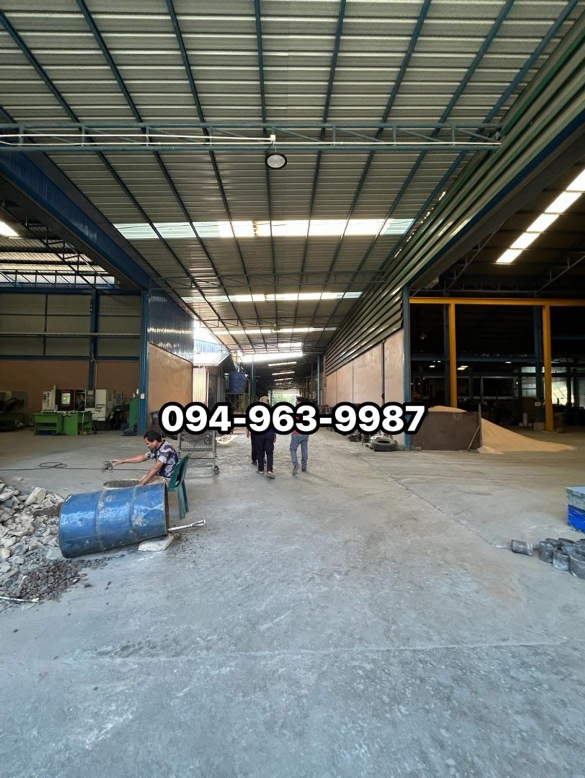 ให้เช่าโกดังนครปฐม : โรงงานให้เช่าพุทธมณฑลสาย4 ติดถนนเพชรเกษม ขนาด 680ตรม. ไฟ 3เฟส พื้นรับน้ำหนักได้ 3ตัน/ตรม. โกดังไม่มีเสากลางสูงโปร่ง รถคอนเทนเนอร์เข้าออกสะดวก