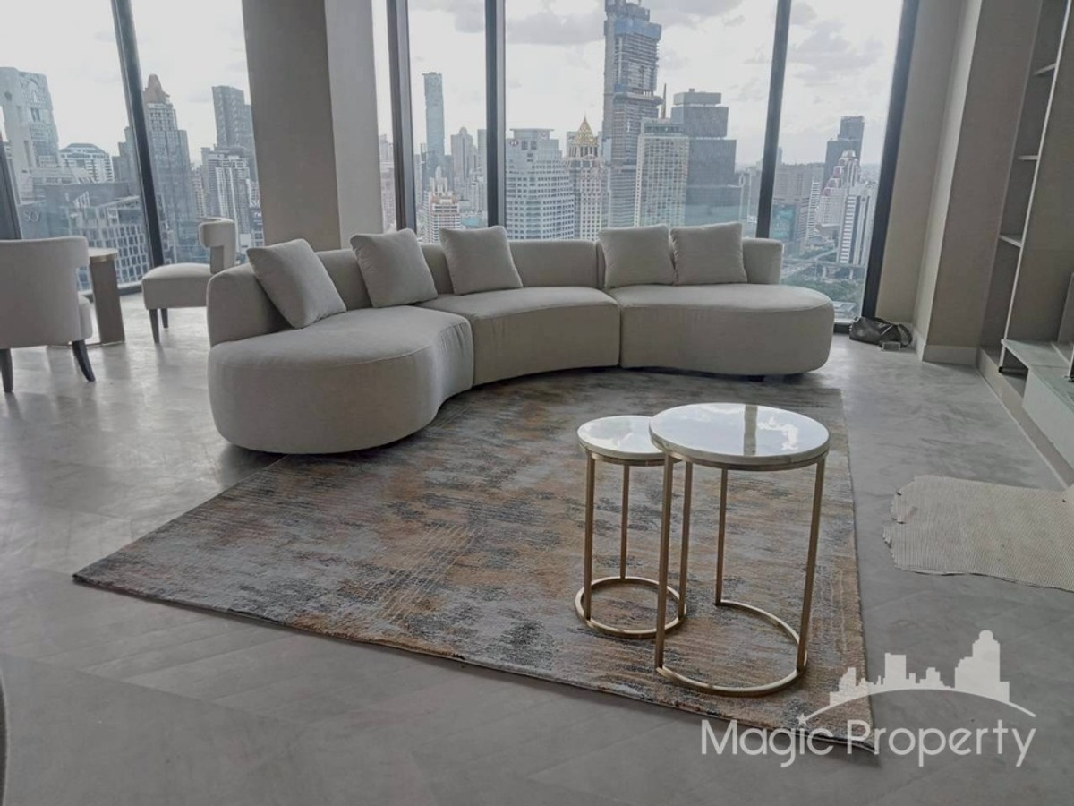 For SaleCondoWitthayu, Chidlom, Langsuan, Ploenchit : 3 Bedroom For Sale in ONE89 Wireless Condominium, Wireless Road, Lumphini, Pathum Wan, Bangkok