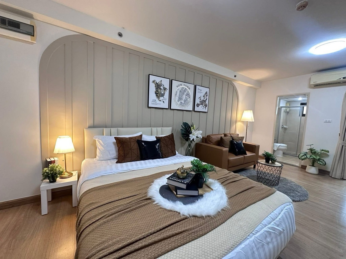 For RentCondoRamkhamhaeng, Hua Mak : 🏠🏠🏠Hot Prices 9,500.-🔥🔥🔥
💕💕💕 Free air conditioner cleaning every 6 months 👏🏻
🔥🔥🔥Room ready to move in The owner is very kind. 🌹🌹🌹
🌻𝐅𝐨𝐫 𝐑𝐞𝐧𝐭🌻 Supalai City Resort Ramkhamhaeng 
(Supalai City Resort Ramkhamhaeng Condo)
 🏠Ready to move in 🔥
🍇🦢🍇I dont accept c