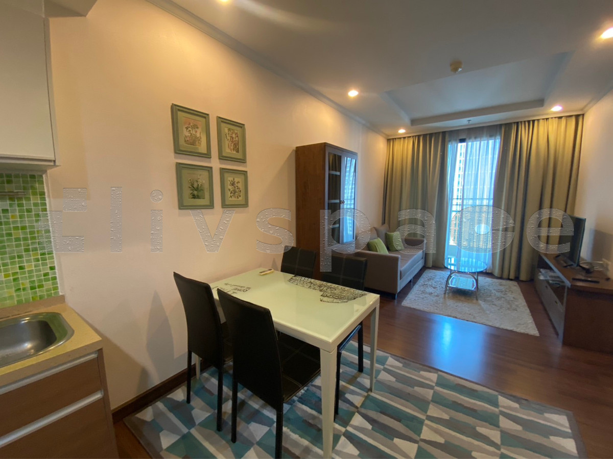 For RentCondoSathorn, Narathiwat : ▚ LI119ツ FOR RENT: Supalai Elite Sathorn - Suanplu 1BR 51.5sqm. 26K ✨ Newly Renovated, Extra Large Layout, Fully Furnished 🏙️