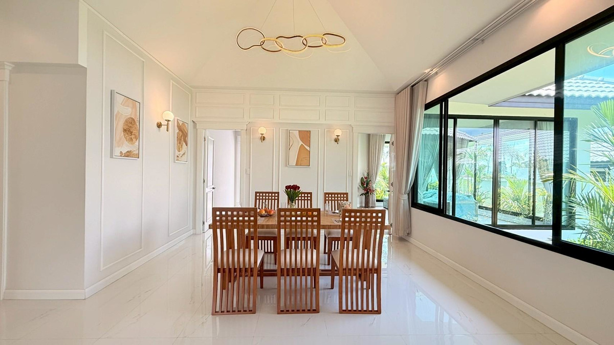 For SaleHousePattaya, Bangsaen, Chonburi : Detached House Nibbana Shade / 4 Bedrooms (FOR SALE) AM100