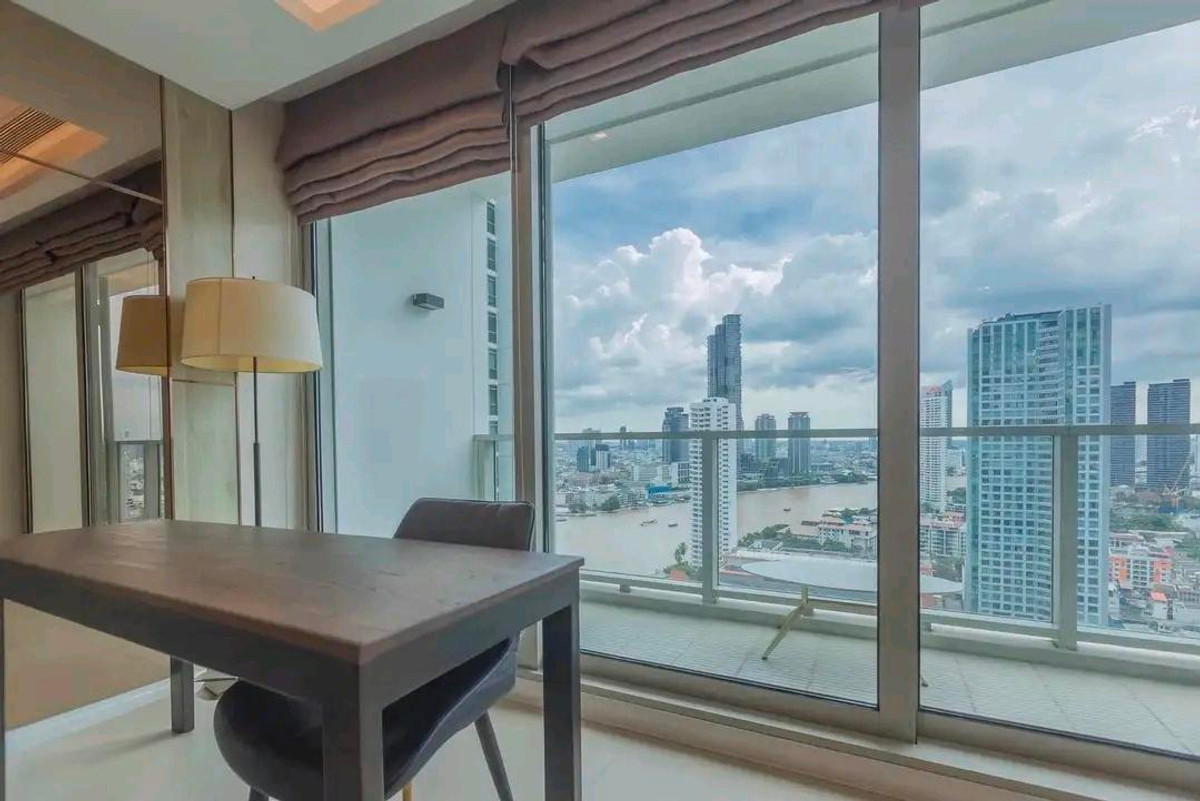 For RentCondoWongwianyai, Charoennakor : (For Rent&Sale🔥) 📍 The River | Great Deal 3B3B 138sq.m.  | Stunning Chaophraya River view🌟