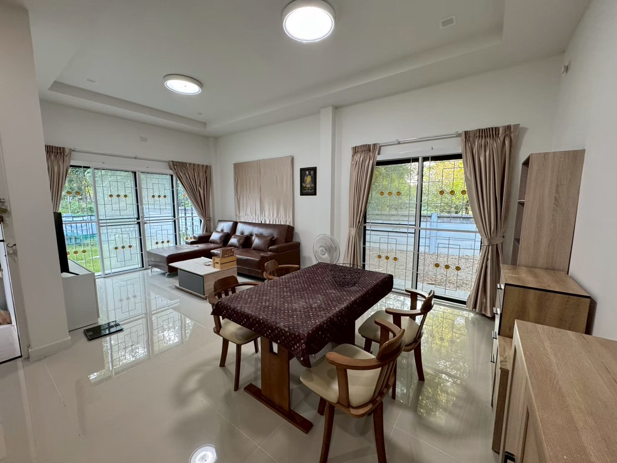 For SaleHouseRayong : Single house for sale, prime location, Sap Anan Living Home Project, Ban Khai District, Rayong Province.