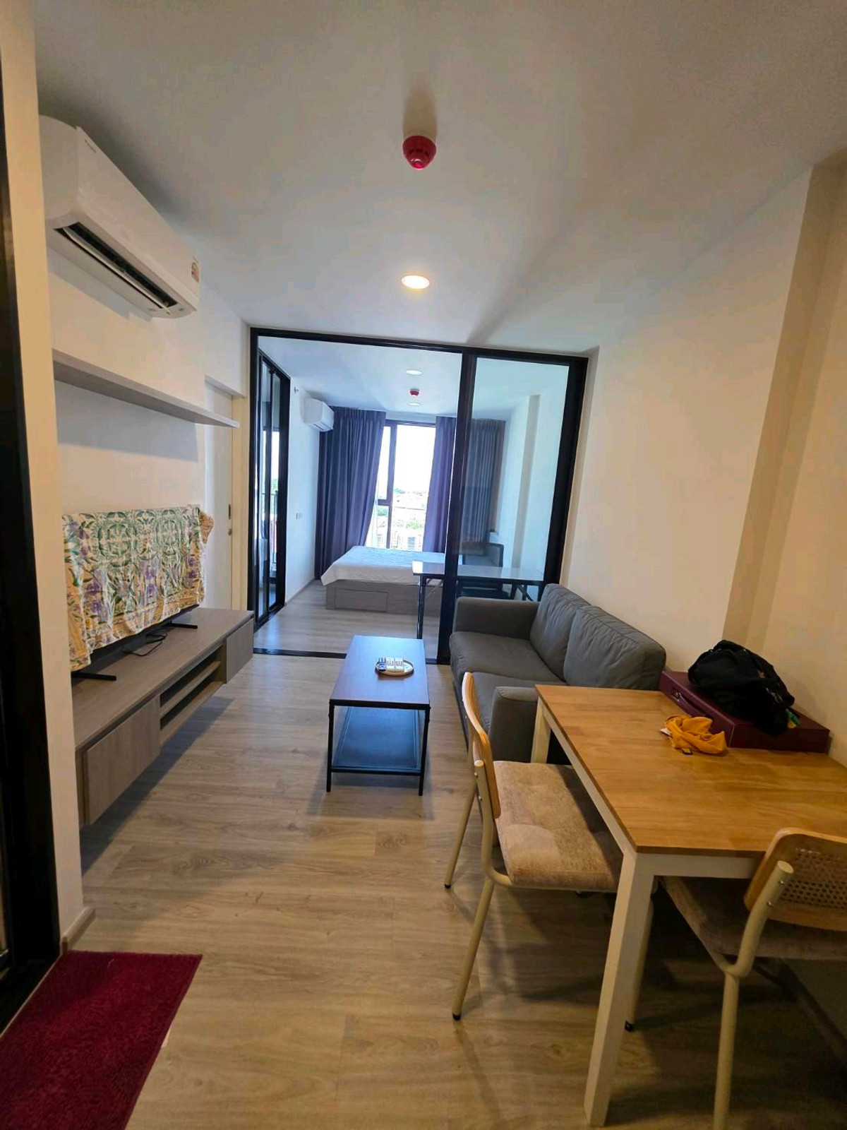 For RentCondoVipawadee, Don Mueang, Lak Si : ♥️ So Origin, new luxury condo, near BTS Sai Yut, Don Mueang Airport, for rent only 13,000 baht, beautiful room, complete 🥰🥰