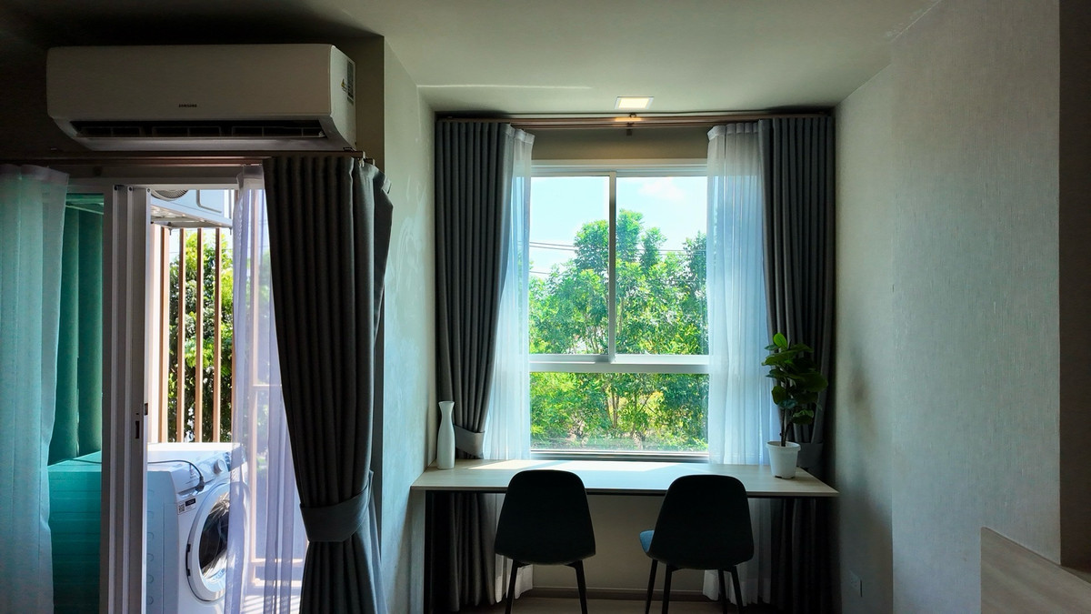 For RentCondoPinklao, Charansanitwong : For rent, D Condo Phana 28 SQM, you will receive a convenient, clean, fully furnished room with electrical appliances.