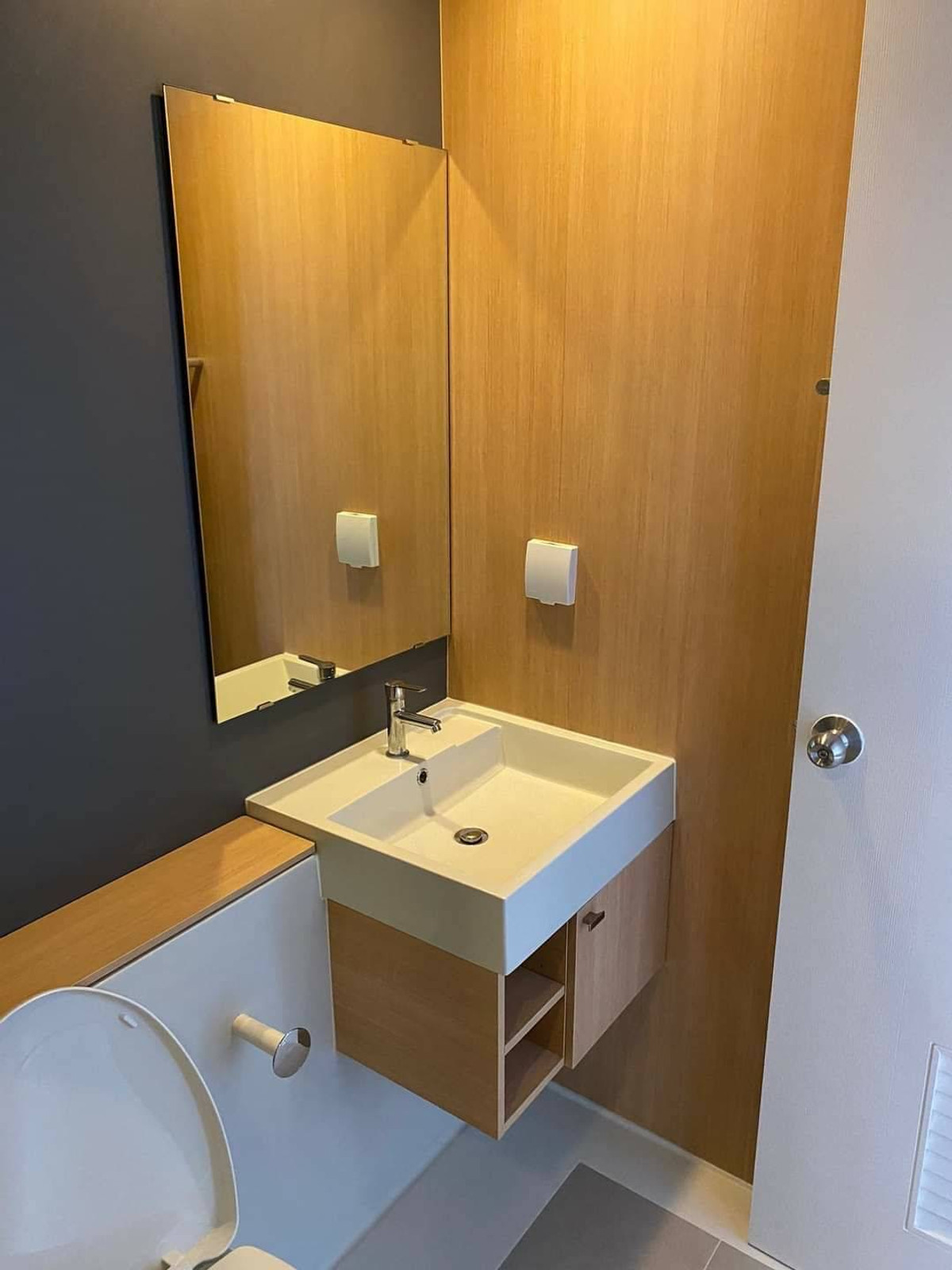 For RentCondoRattanathibet, Sanambinna : 📌 Condo for rent, Skyline Rattanathibet, 27th floor, size 31 sq m., has washing machine.