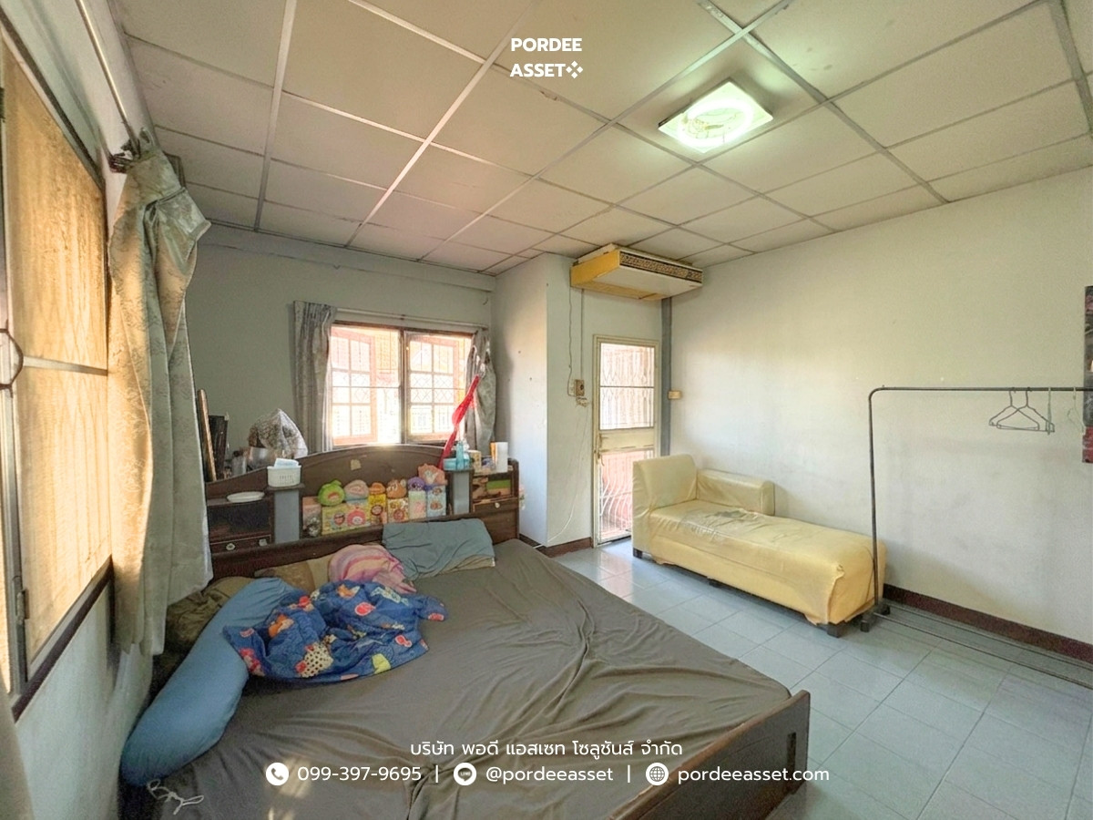 For SaleTownhomeRama5, Ratchapruek, Bangkruai : sell!! 2-story townhouse, Samrej Ville 1 Village, Bang Kruai (size 26 sq m, sold as is, has space on the side) near Kanchanaphisek Road, Bang Kruai, Nonthaburi: Samrej Ville 1