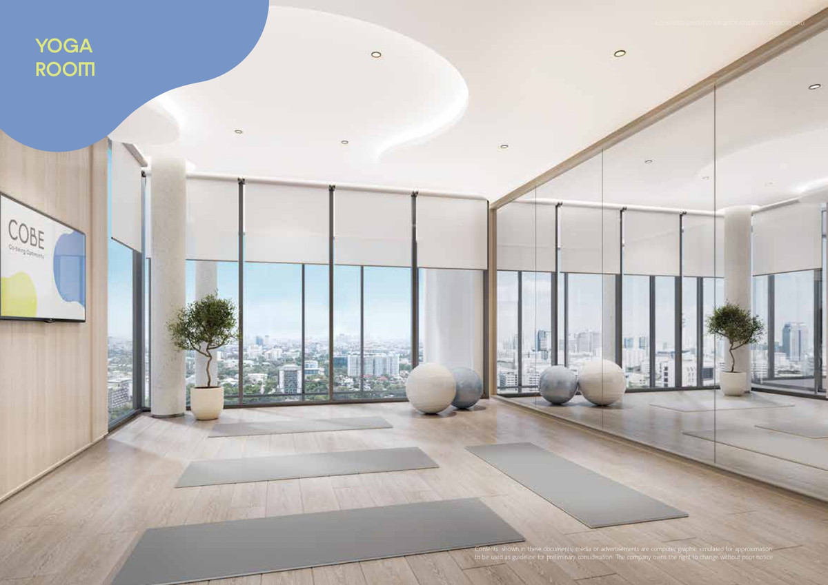 For SaleCondoKasetsart, Ratchayothin : [0 meters to BTS!] Condo for sale COBE Kaset-Sripatum, new room, Studio, high floor, beautiful view, fully furnished, ready to move in 24 hours!