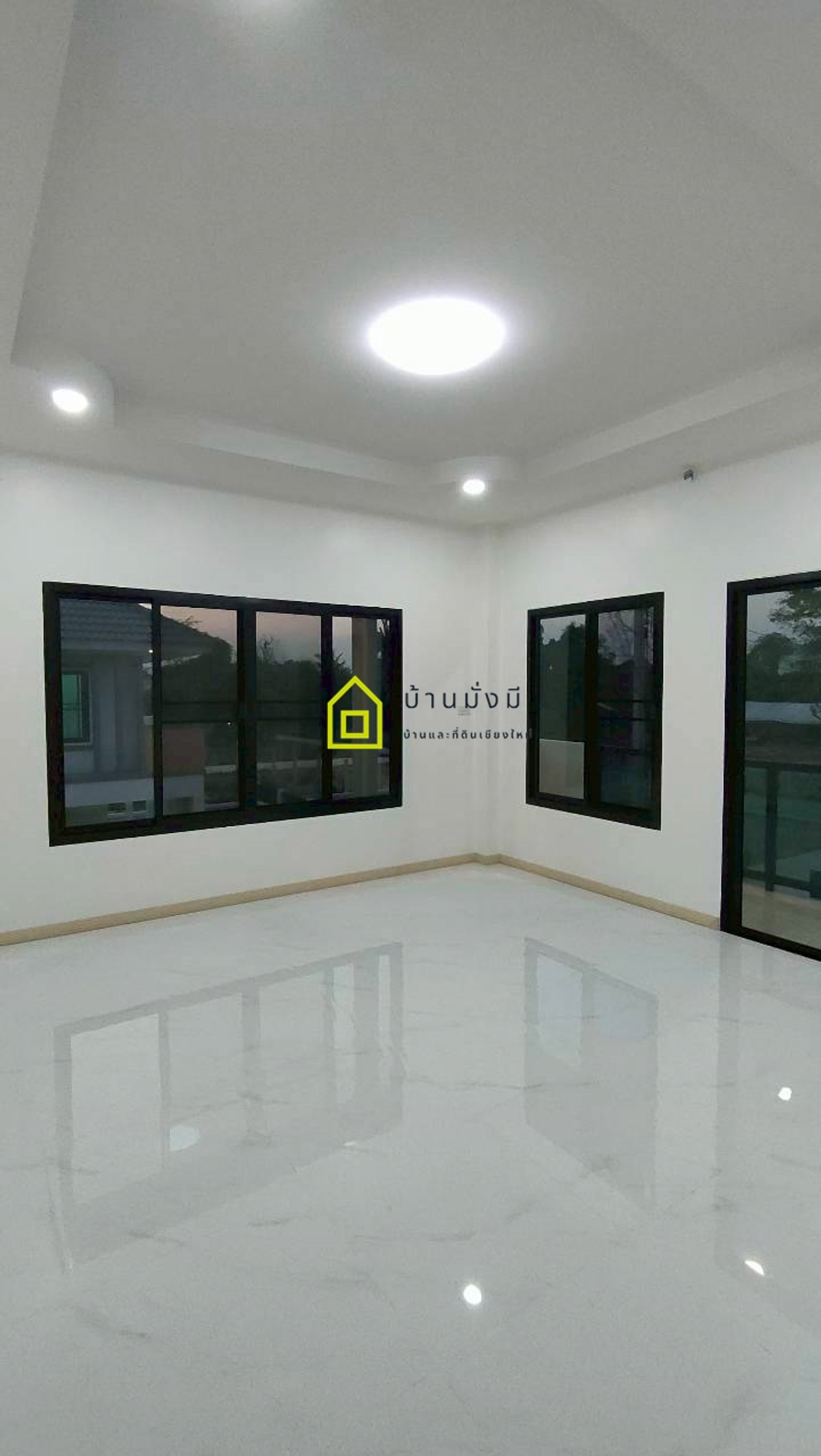 For SaleHouseChiang Mai : 2-story detached house near Maejo University (2 kilometers from Maejo University), Wat Mongkol Setthi intersection zone.