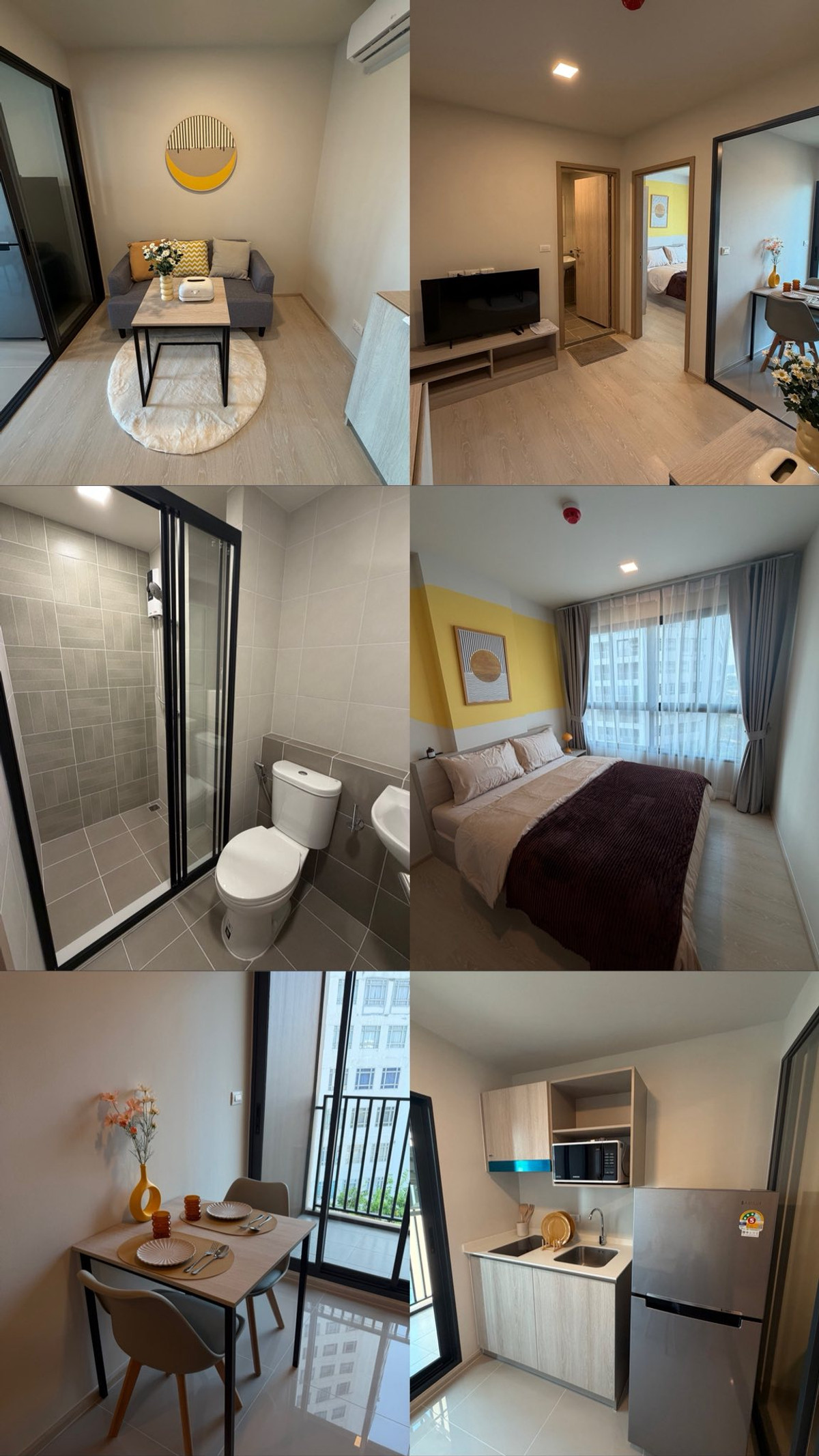 ให้เช่าคอนโดรามคำแหง หัวหมาก : 🔥 ห้องใหม่เอี่ยม ไม่เคยมีคนอยู่ รีบจองก่อนหลุด! ให้เช่า Dcondo Calm ราม 40 หัวหมาก 12 ห้องสวย วิวดี ทิศเหนือ อยู่สบายทั้งวัน ✨