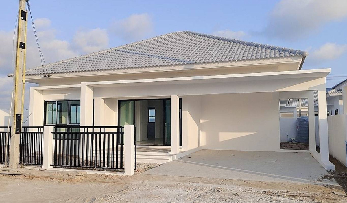 For SaleHouseRayong : Single house for sale, Living Sense 2, quiet atmosphere. Surrounded by nature