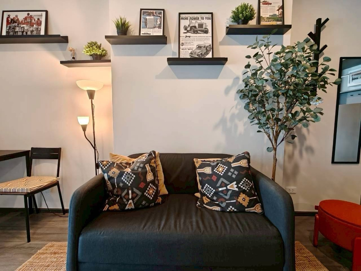 For RentCondoKhlongtoei, Kluaynamthai : For Rent New condo for rent 𝗜𝗗𝗘𝗢 𝗦𝗨𝗞𝗛𝗨𝗠𝗩𝗜𝗧 - 𝗥𝗔𝗠𝗔𝟰1 Bed plus 44 sqm price 27,000 baht/month high floor 27+