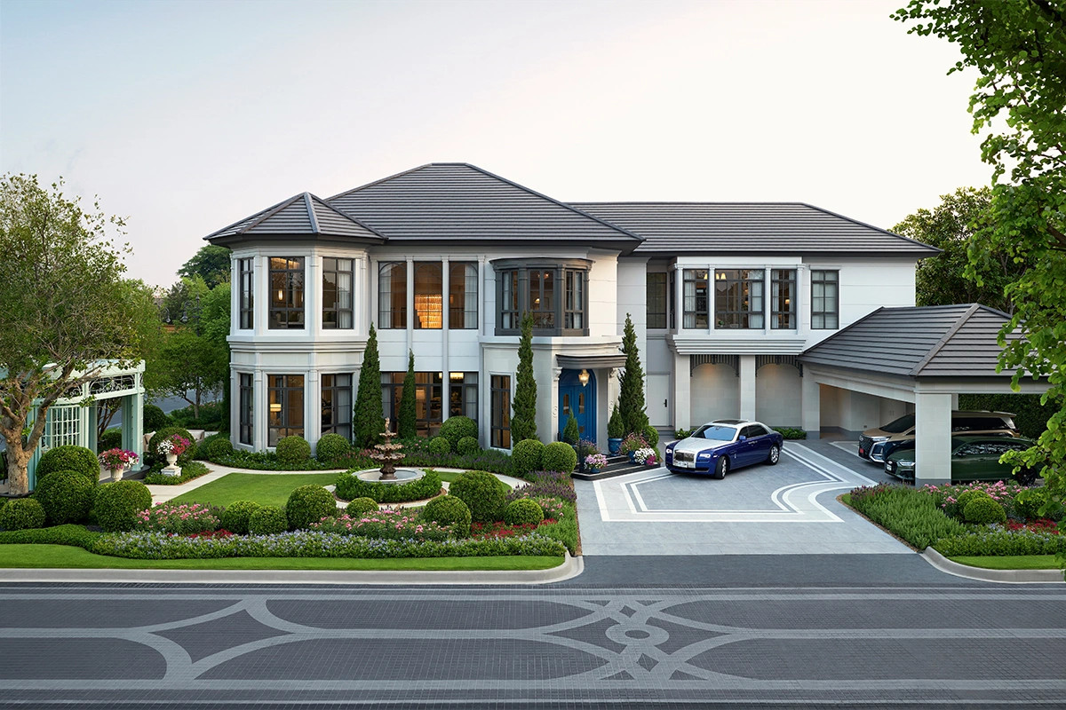 For SaleHouseBangna, Bearing, Lasalle : 🏡 Narasiri Bangna Km.10, the largest plot in the project. Get special deals just for you at Landmark Living💯