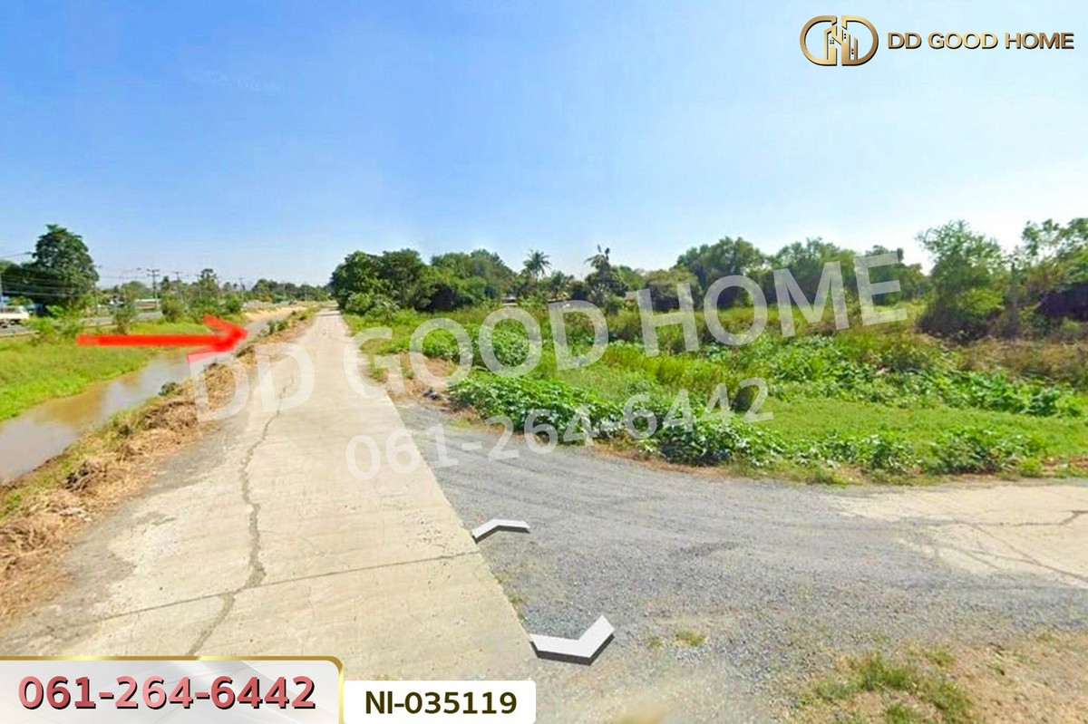 For SaleLandLop Buri : Land for sale in Pa Tan, Lopburi, near Phra Prang Sam Yot. NI-035119