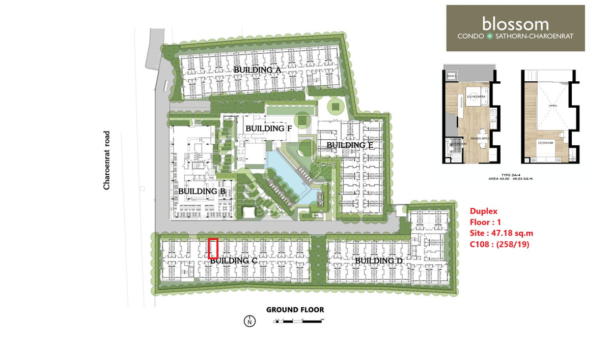 ขายคอนโดสาทร นราธิวาส : คอนโด Duplex 2 ชั้น วิวสวนสวย พร้อมอยู่ ใกล้ BTS สุรศักดิ์ 3.85 ล้านบาท พร้อมตกแต่งเฟอร์นิเจอร์ ลากกระเป๋าเข้าอยู่ได้เลย 