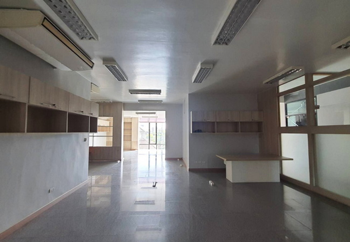 For SaleHome OfficeChaengwatana, Muangthong : Office building for sale, Soi Tiwanon-Pak Kret 22, on an area of ​​96.6 sq m, 3 floors, usable area 1,160 sq m, price negotiable.