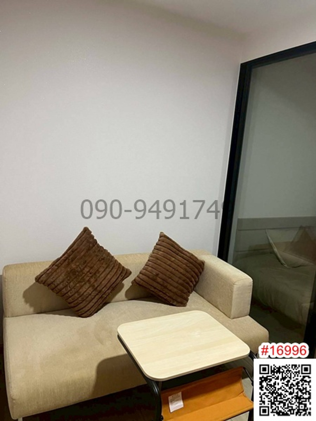 For RentCondoVipawadee, Don Mueang, Lak Si : Condo for rent, Knightsbridge Sky City Saphan Mai, 8th floor, near BTS Sai Yut.